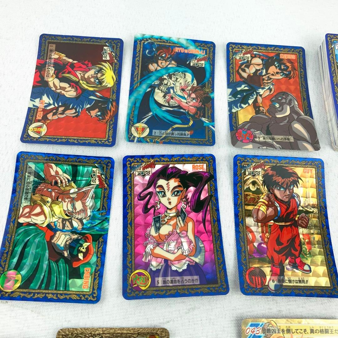 ストリートファイターⅡX ZERO カードダス フルコンプ 3弾分 126枚