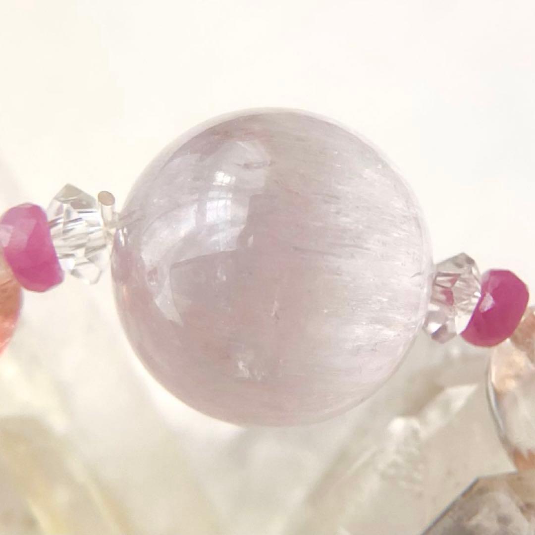 甘夏  ★天然石ブレスレット ♪ 358