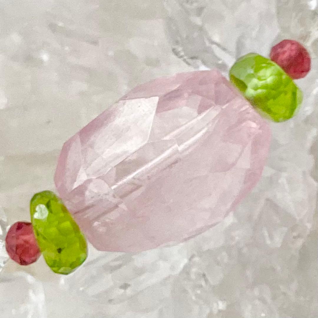 甘夏  ★天然石ブレスレット ♪ 358