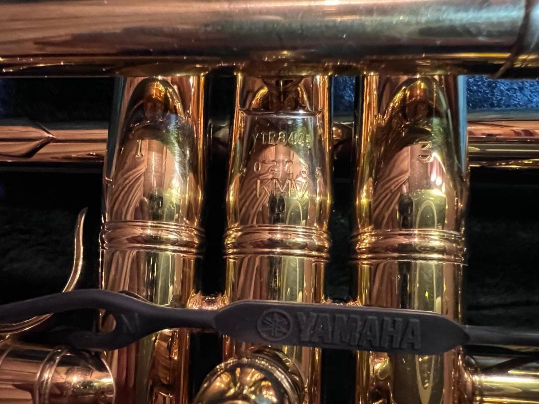 ヤマハ　YTR-8445KMVGP　C トランペット 本体 ハードケース付き