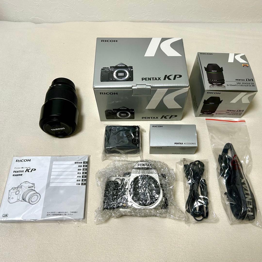 【状態良好】PENTAX KP ミラーレスカメラ 本体とレンズ付き