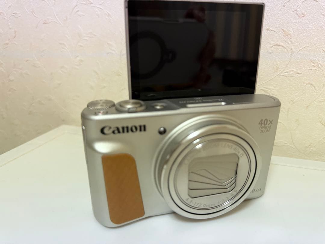 デジタルカメラCanon SX740 HS シルバー 40倍光学ズーム