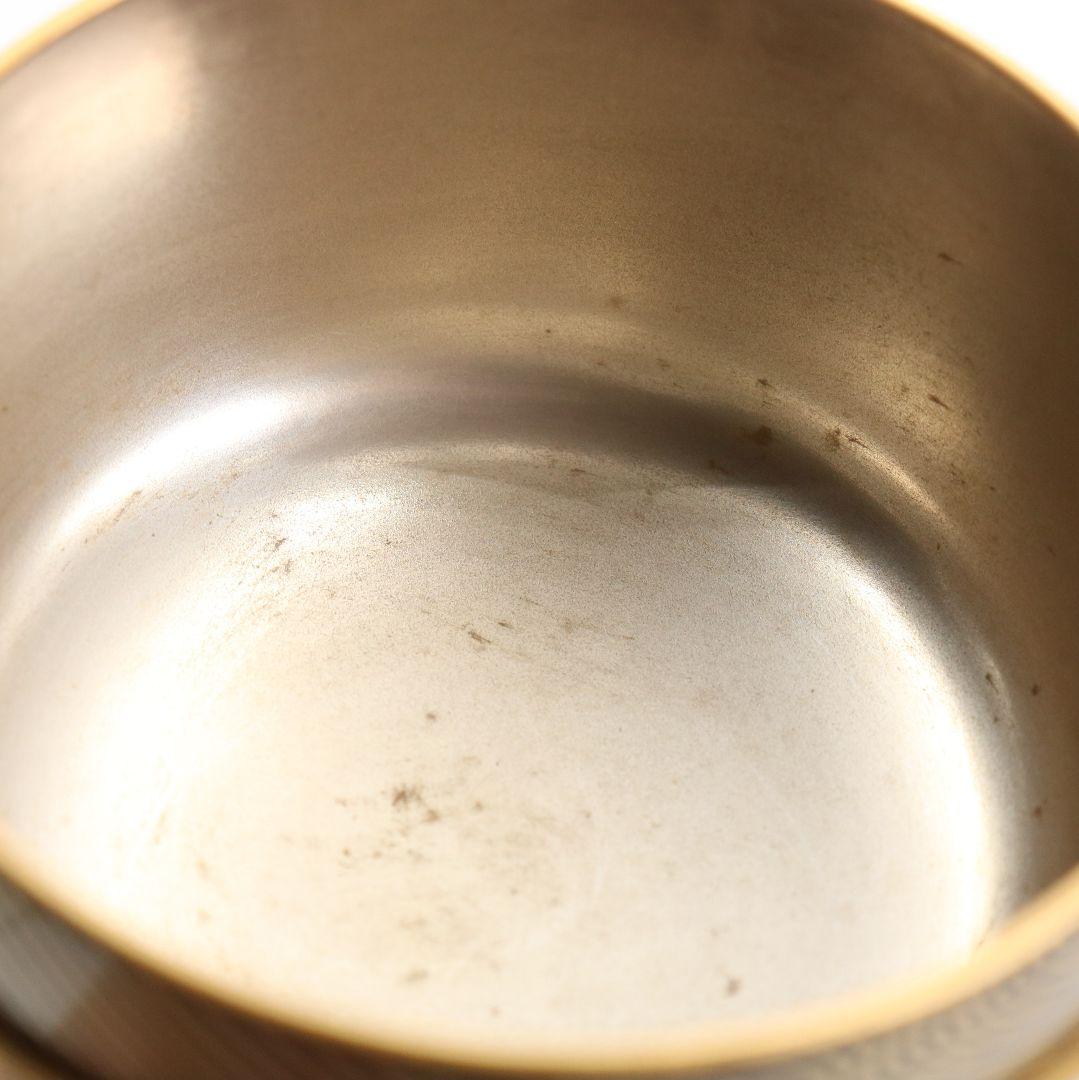 田崎昭一郎作 輪島塗 櫛千鳥蒔絵 平棗 内銀溜 村上宗信書付　rM787　N4