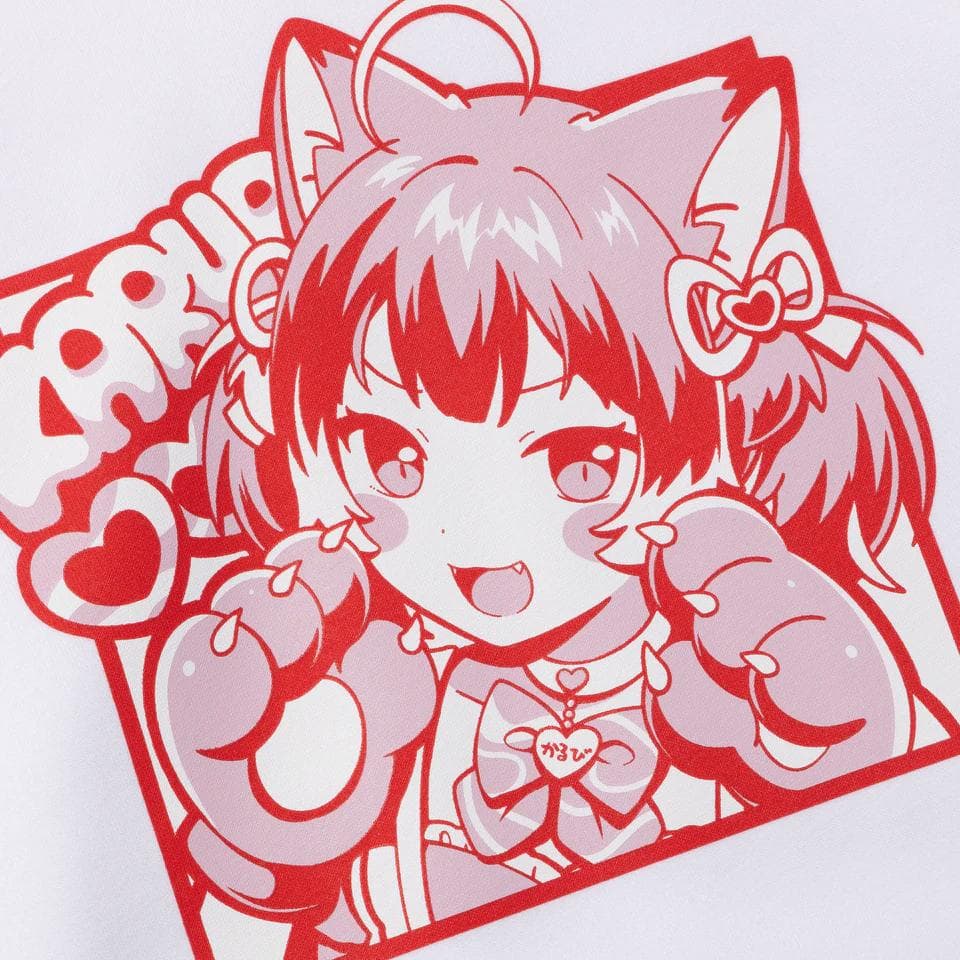 赤見かるび　新衣装フーディー / WHITE XL グッズセット