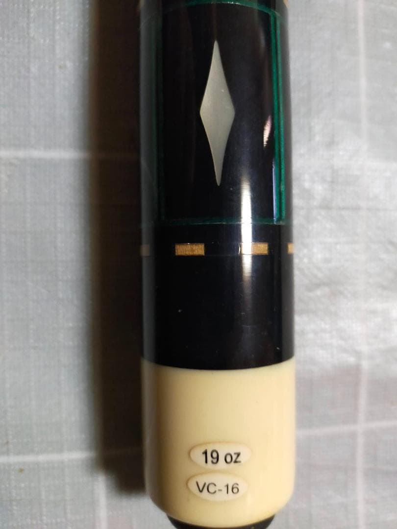 新古品・Viscotti カスタムキュー・本ハギ4剣インレイキュー