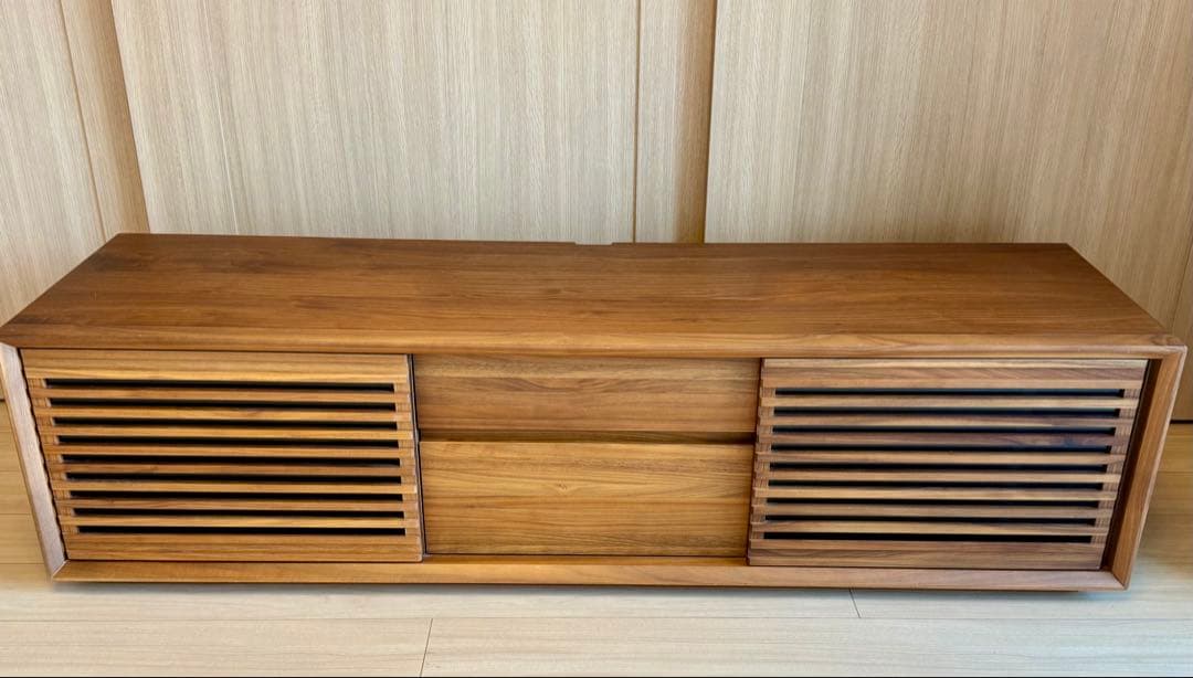 (最終値下げ・本日まで)カリモク スライドストレージTVボード QU50 送料込