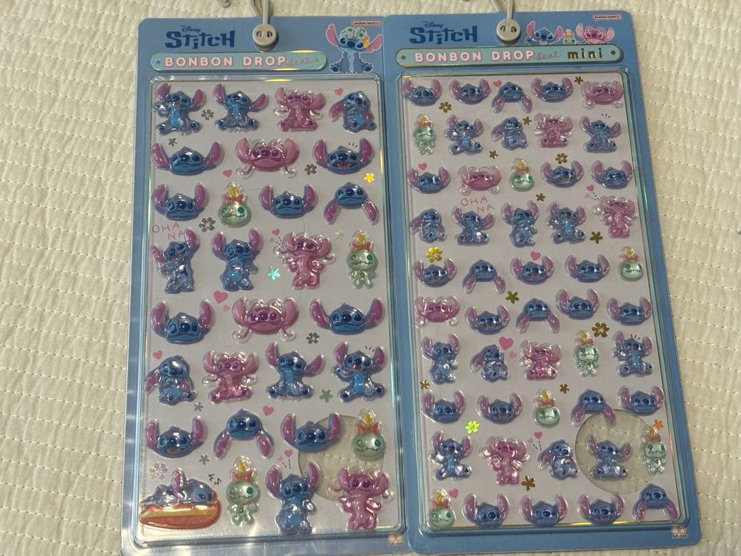 ボンボンドロップシール　ディズニー　正規品　10枚セット 通常サイズ ミニサイズ