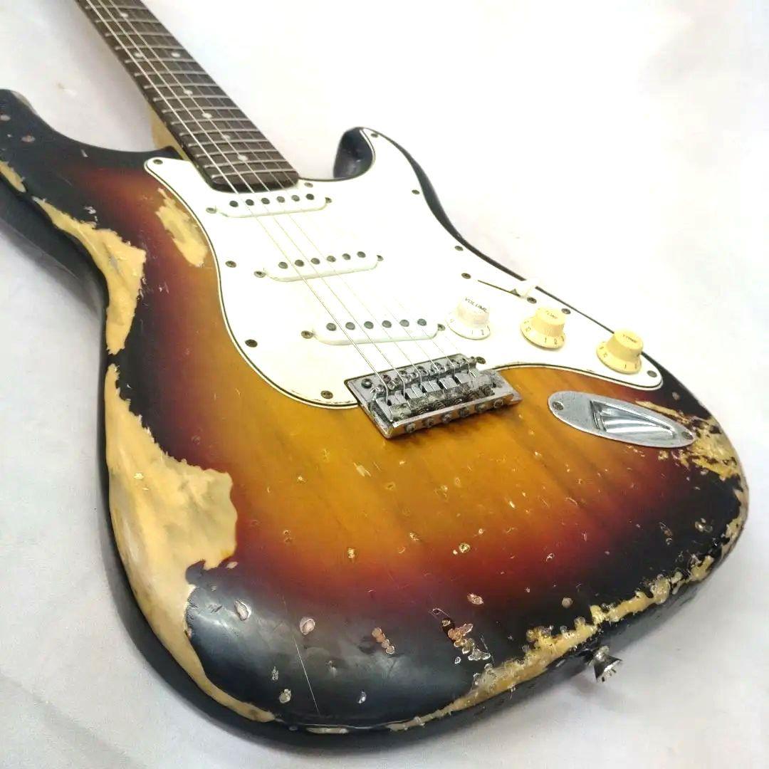 ハードレリック仕様 ストラトキャスター ヴィンテージ風　エイジド Aged