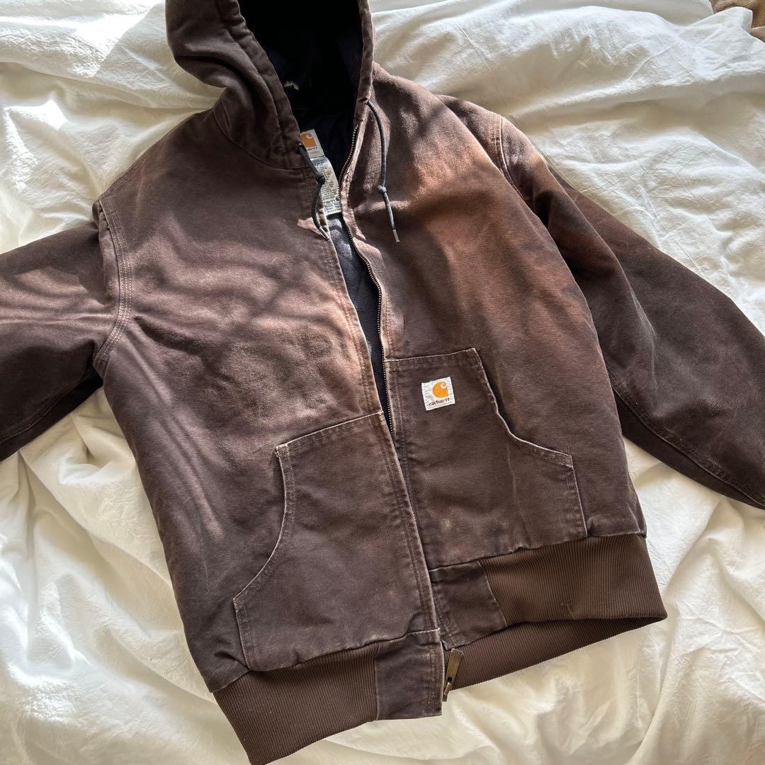 Carhartt アクティブジャケット ブラウン 古着