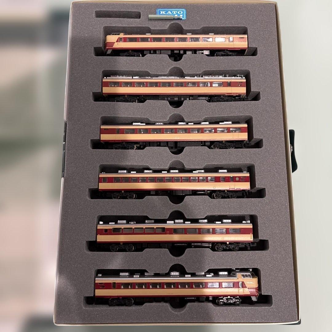 Nゲージ　カトー10-119 485系　交直両用特急電車　全車室内灯付き