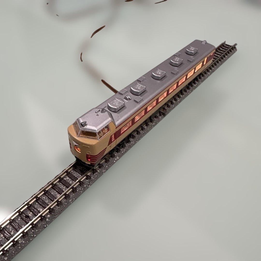 Nゲージ　カトー10-119 485系　交直両用特急電車　全車室内灯付き