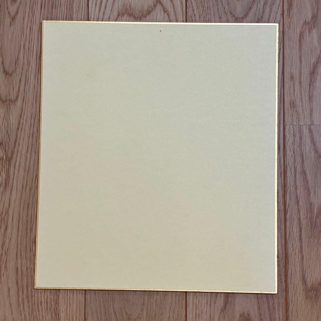 安彦良和　機動戦士ガンダムTHE ORIGIN　直筆カラーイラストサイン色紙