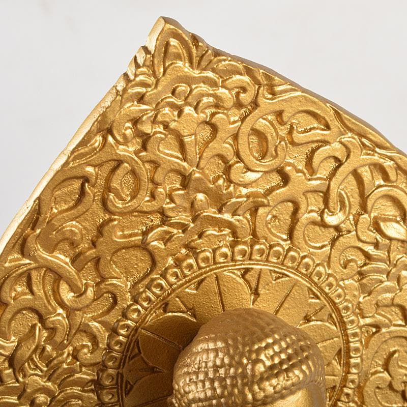 仏教美術　古銅鍍金　観音菩薩像　仏像　C　6593