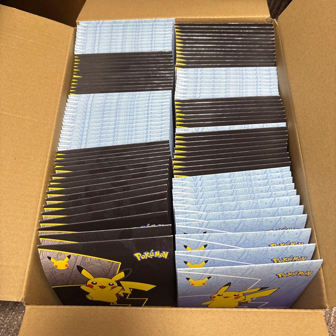 ポケモンカード25周年　マクドナルド　海外限定　パック　100パックセット