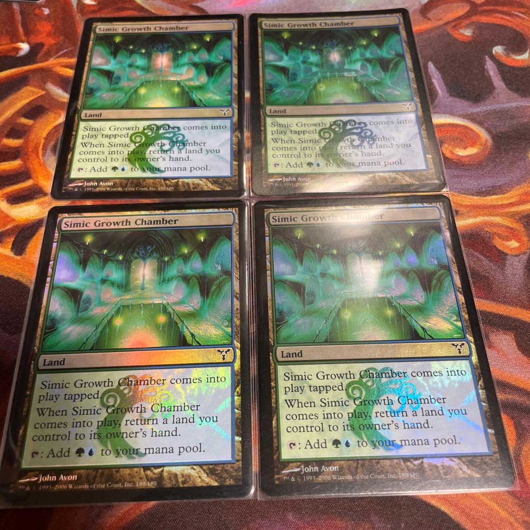 シミックの成長室/Simic Growth Chamber foil４枚セット