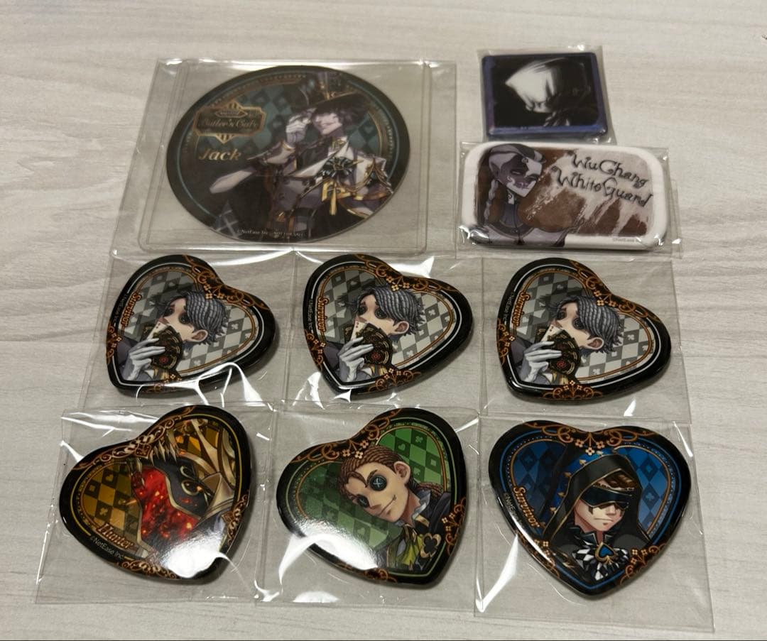 第五人格　缶バッジ　まとめ