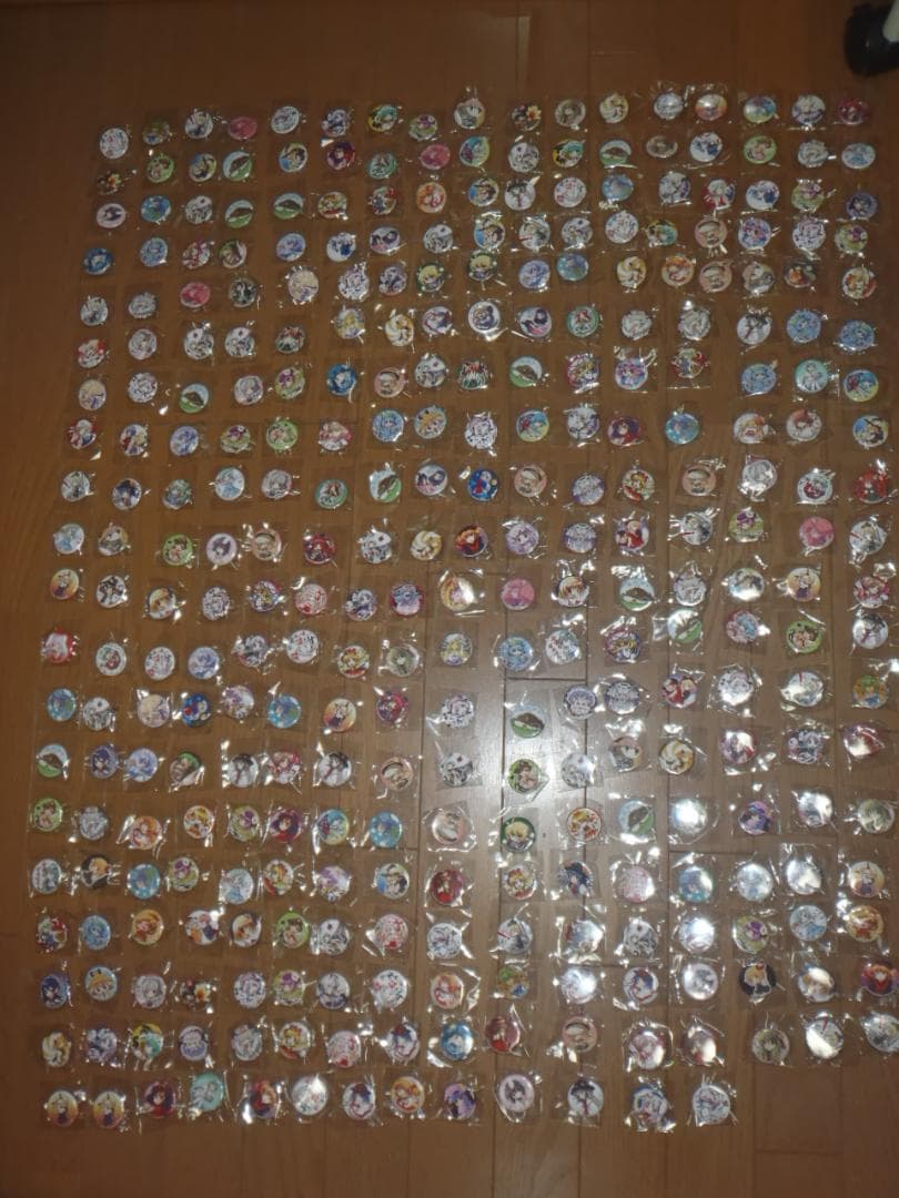 東方絢爛徽章　東方Project 缶バッジ　３２２個セット　未開封