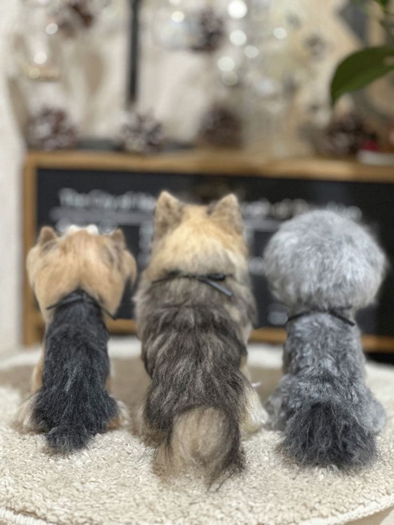 ハンドメイド 羊毛フェルト うちの子オーダー