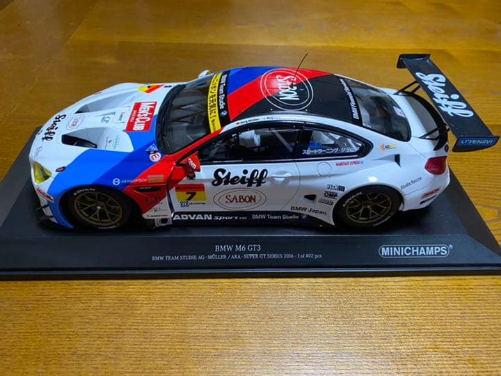BMW Team Studie  M6GT3  1/18 ミニカー