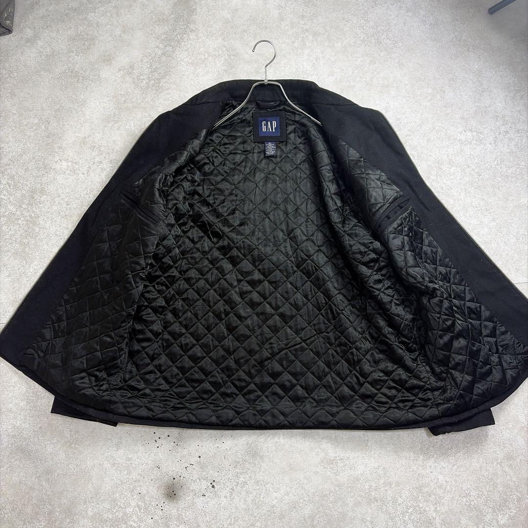希少XLサイズ✨OLD GAP 90s 肉厚 ウールジップジャケット 中綿