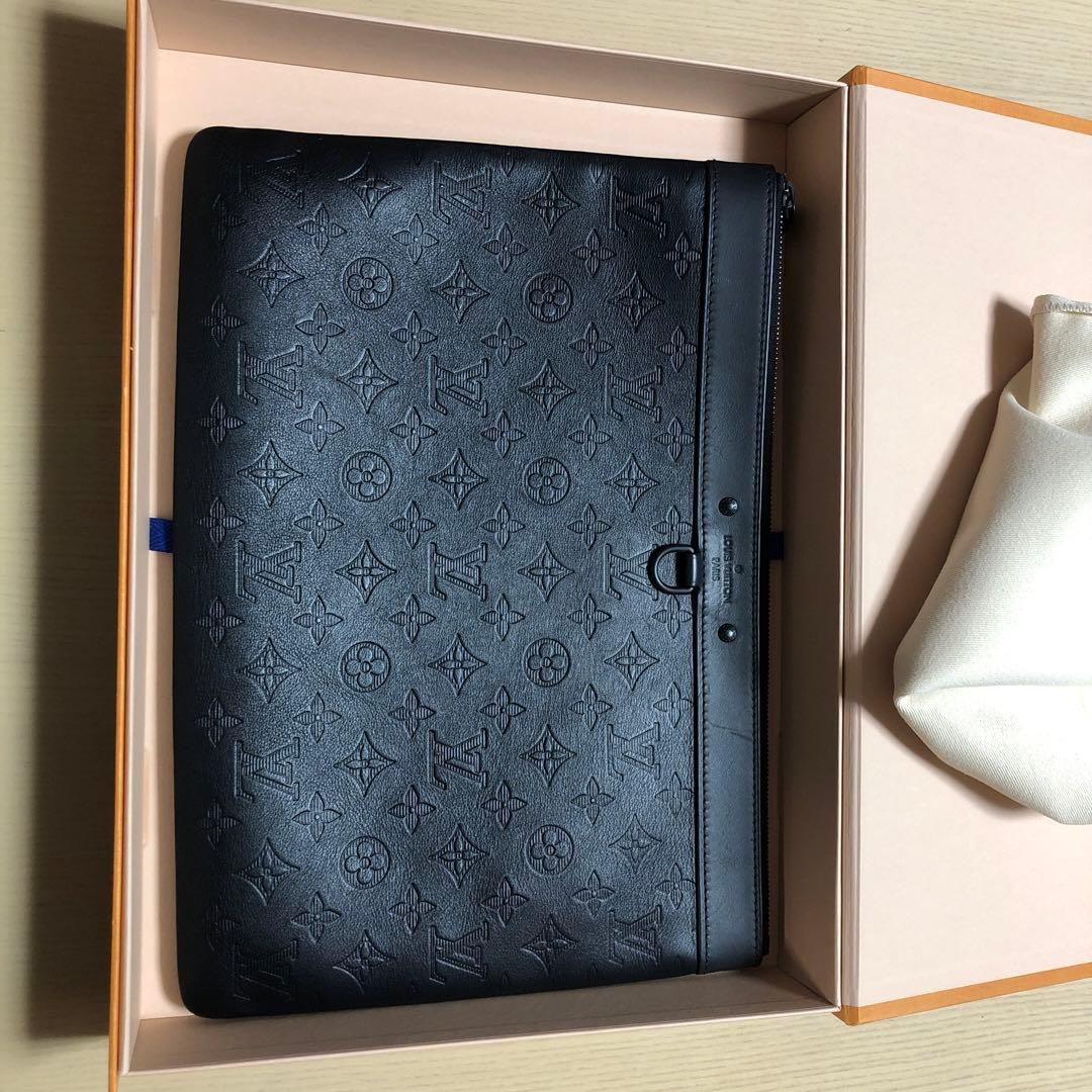 クラッチバッグ ポーチ ポシェット ディスカバリート レザー モノグラム