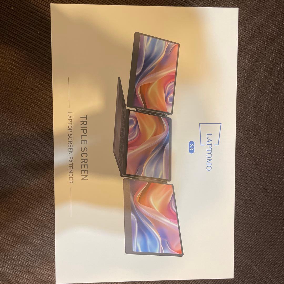 LAPTOMO S3 トリプルスクリーン拡張器　ほぼ新品