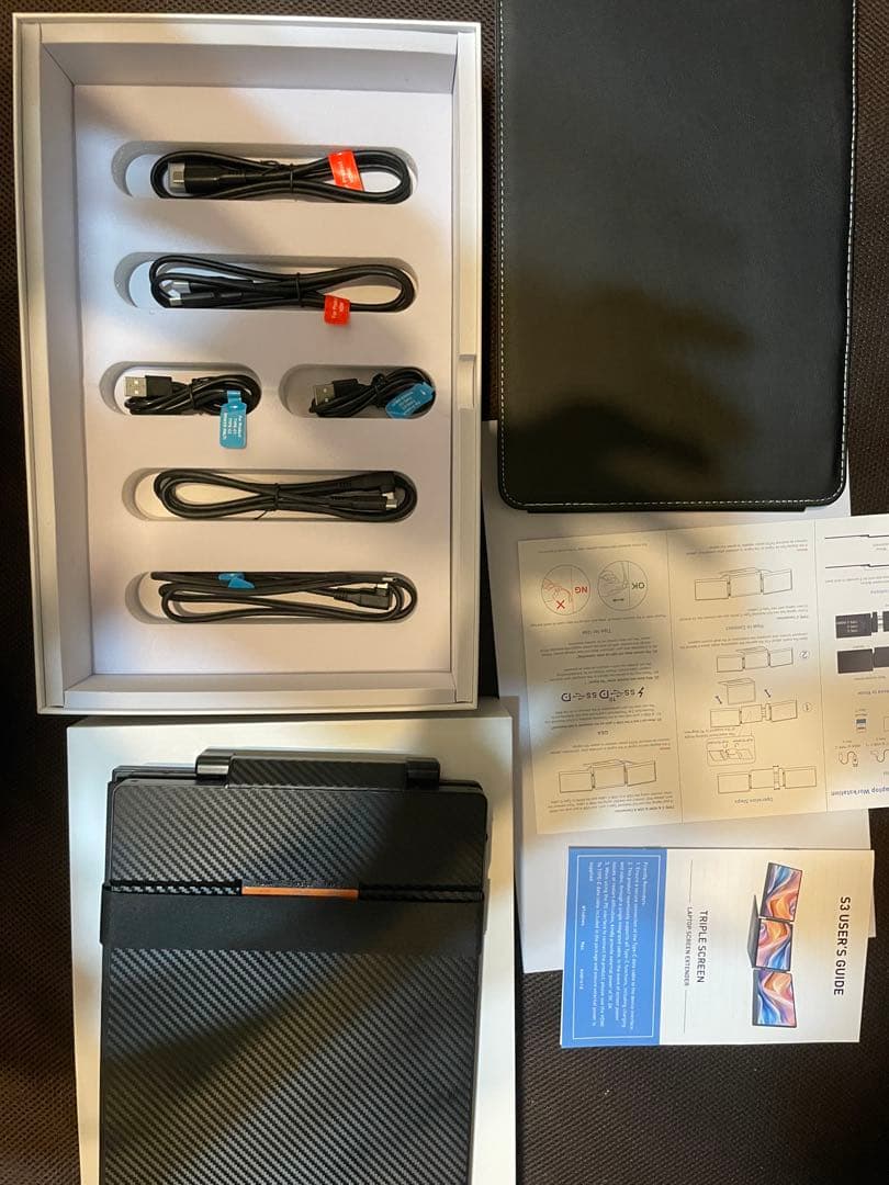 LAPTOMO S3 トリプルスクリーン拡張器　ほぼ新品