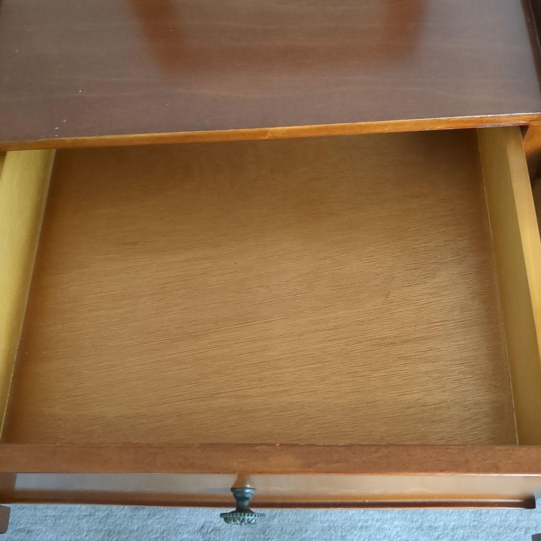 格安!!アンティーク　木製ドレッサー・ミラー付き