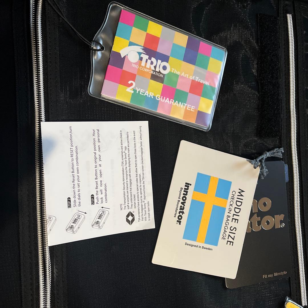 innovator アルミニウムキャリーケース 本革