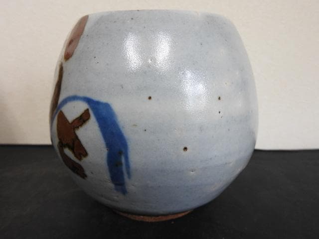 不精茶碗　清水公照　神楽窯　共箱　MA683