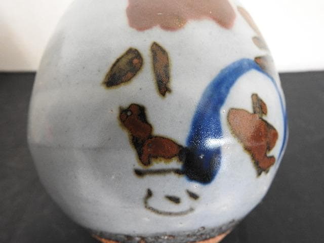 不精茶碗　清水公照　神楽窯　共箱　MA683