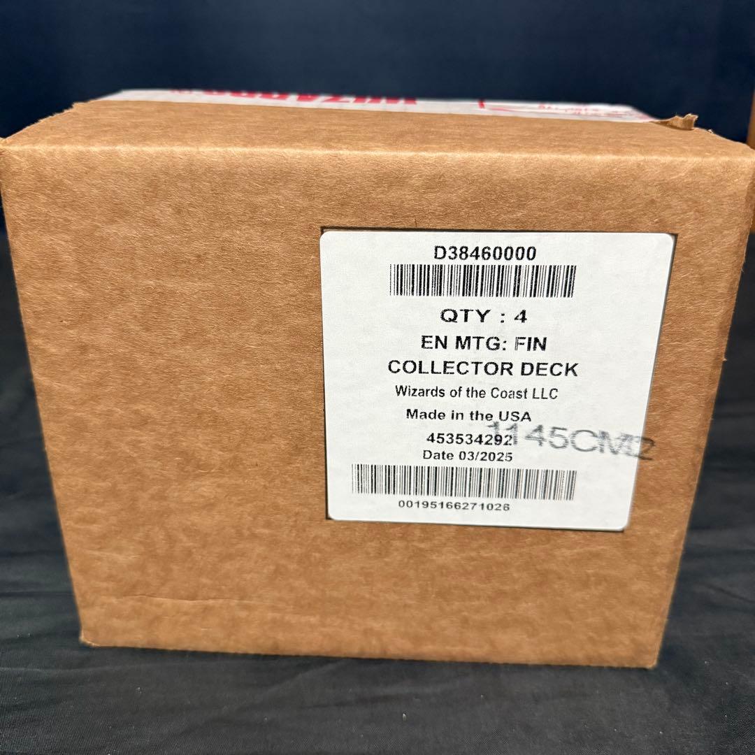 【新品未開封】MTG FF コレクター版統率者デッキ　英語版　4種セット