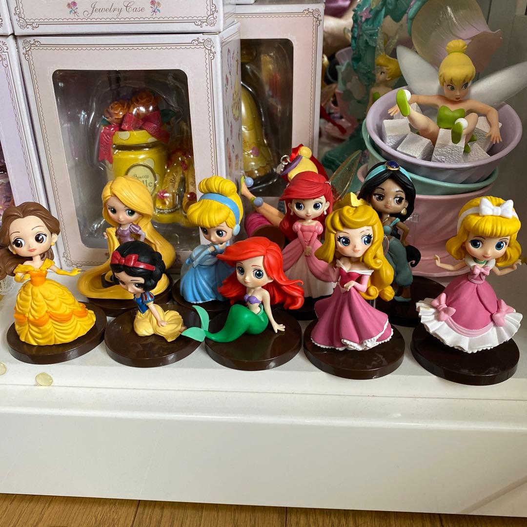 ディズニー　qposket プリンセス　セット