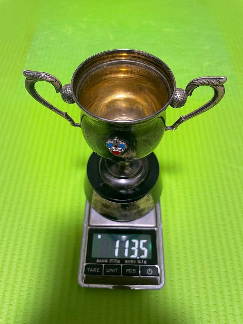 純銀ゴルフカップ