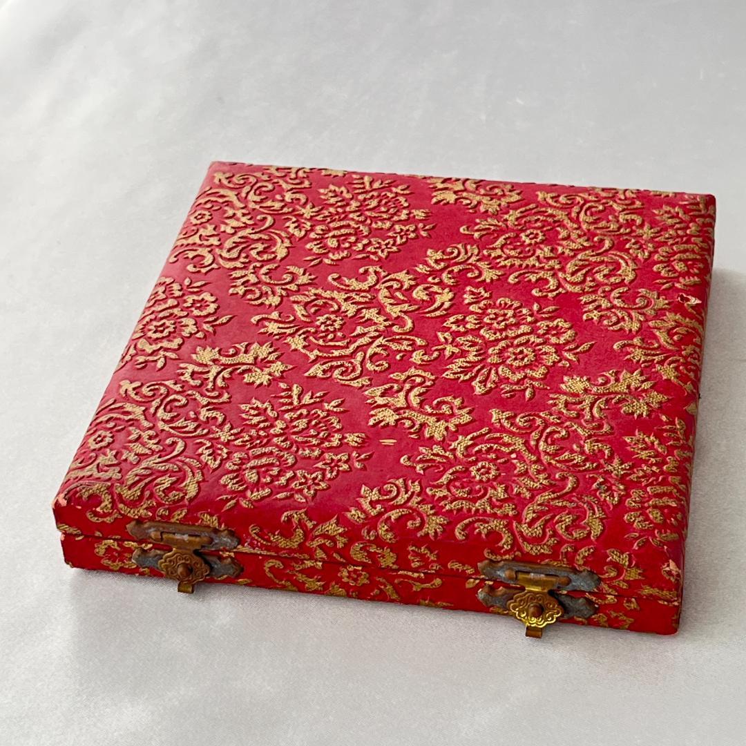 【ドイツ】 ケーキフォーク 6本 【シルバープレート】金彩風ケース