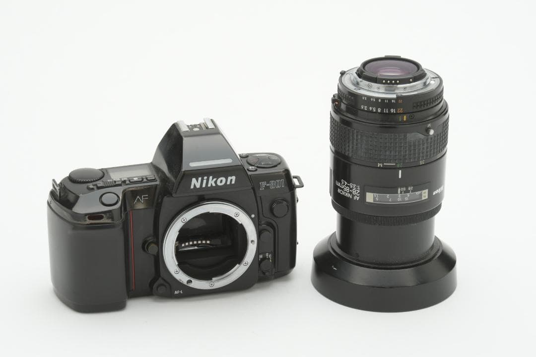 Nikon F-801 AF 一眼レフカメラ 28-85ｍｍズームレンズ付き