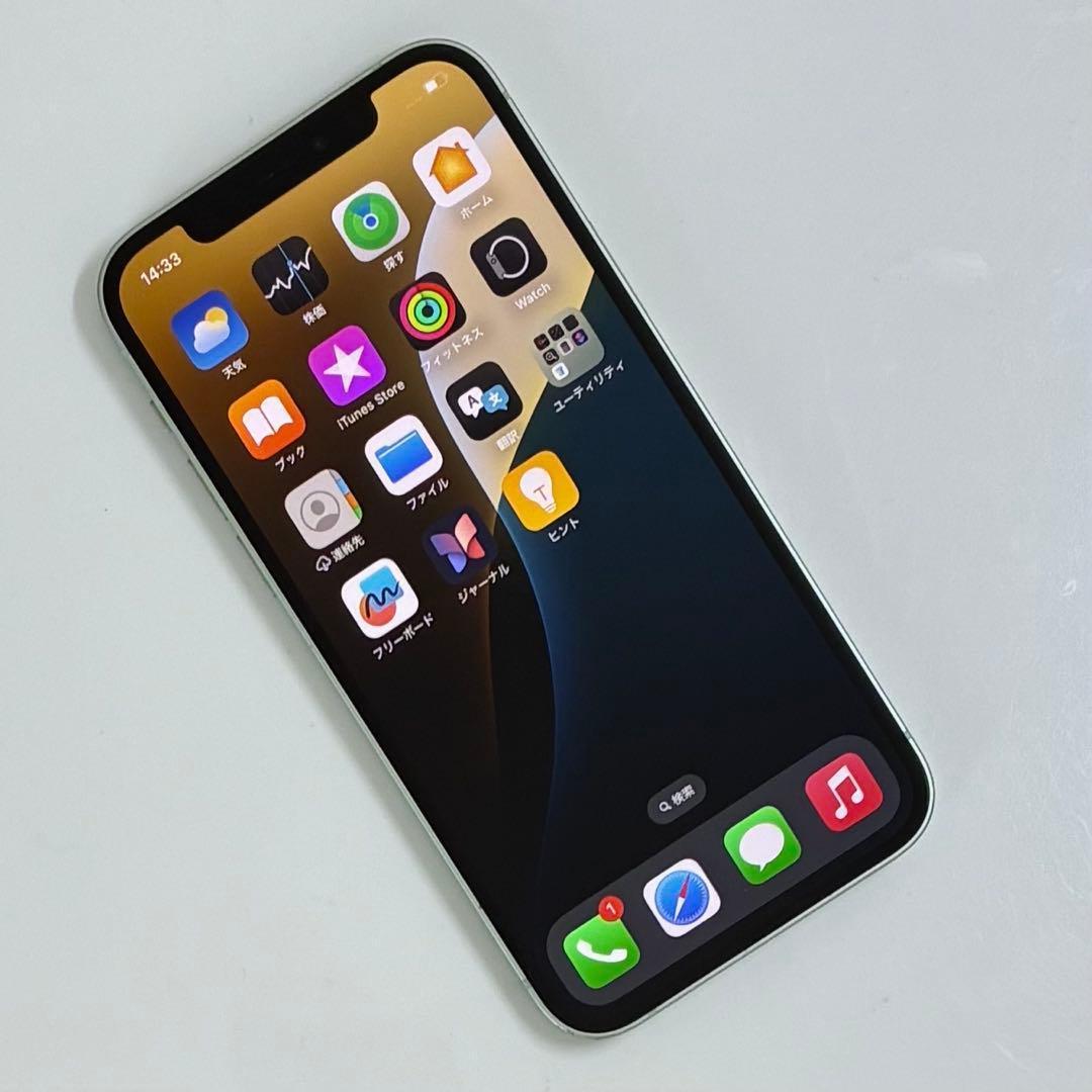423【電池新品　100％表示】 iPhone 12　128GB　グリーン