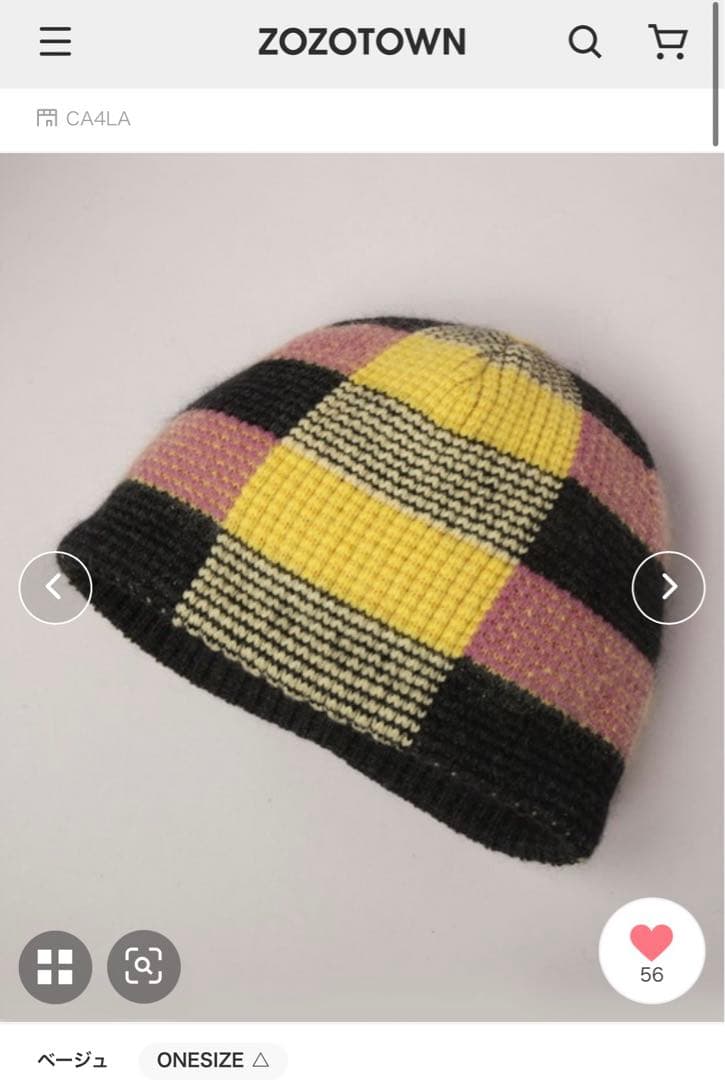 CA4LA DREW KNIT ニット帽