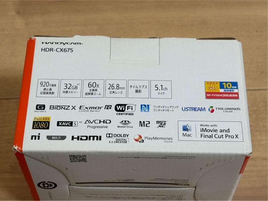 SONY HDR-CX675 ビデオカメラ 本体