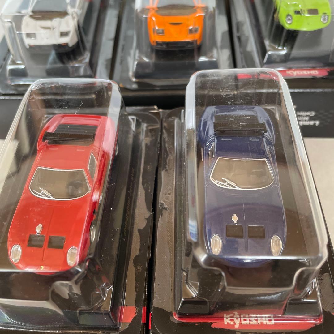 京商 1/64 ランボルギーニ 22台(イオタ，ミウラ，カウンタック等)