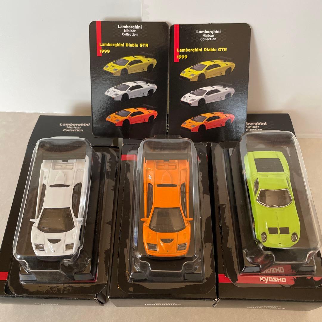 京商 1/64 ランボルギーニ 22台(イオタ，ミウラ，カウンタック等)