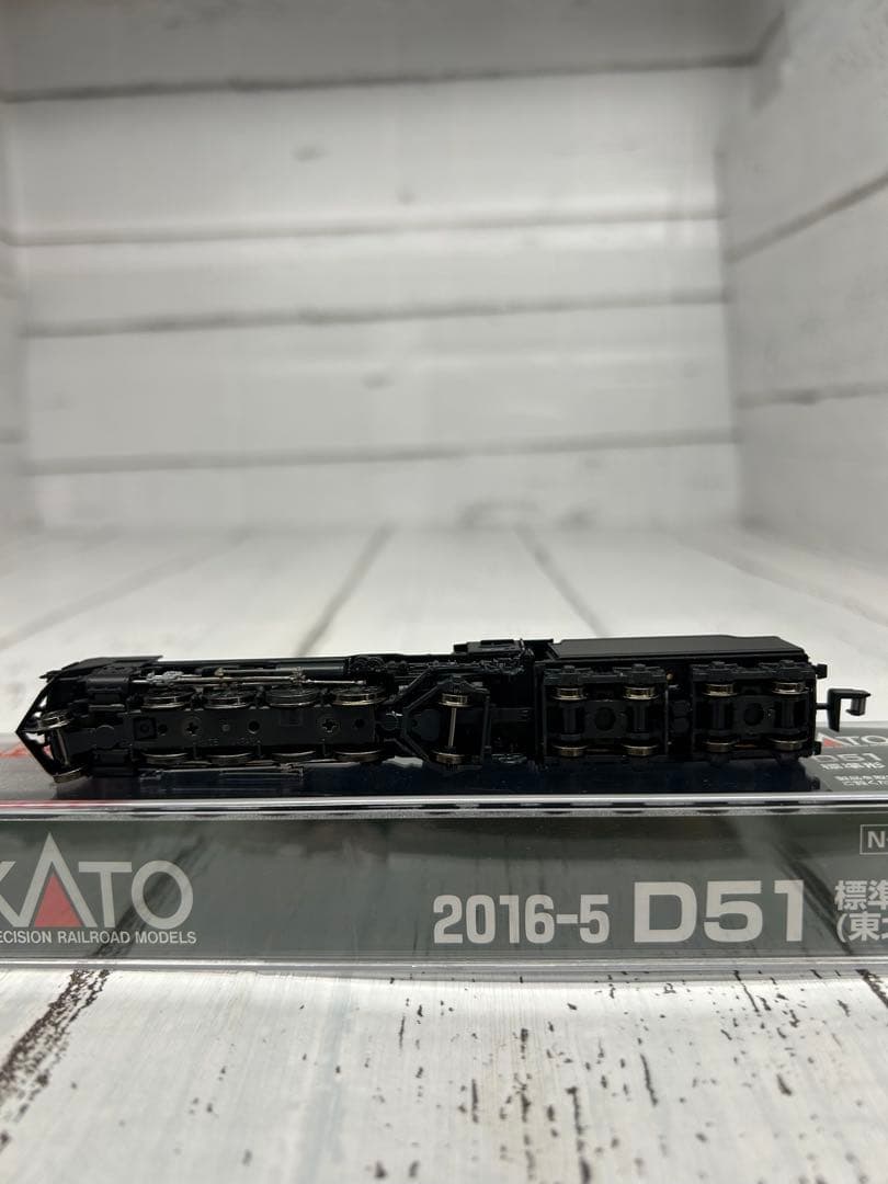 KATO D51 Nゲージ 標準形（東北仕様） 蒸気機関車 2016-5