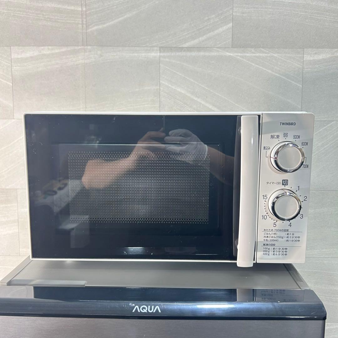 冷蔵庫 洗濯機 電子レンジ 3点セット2021年 2022年 単身用 d4117