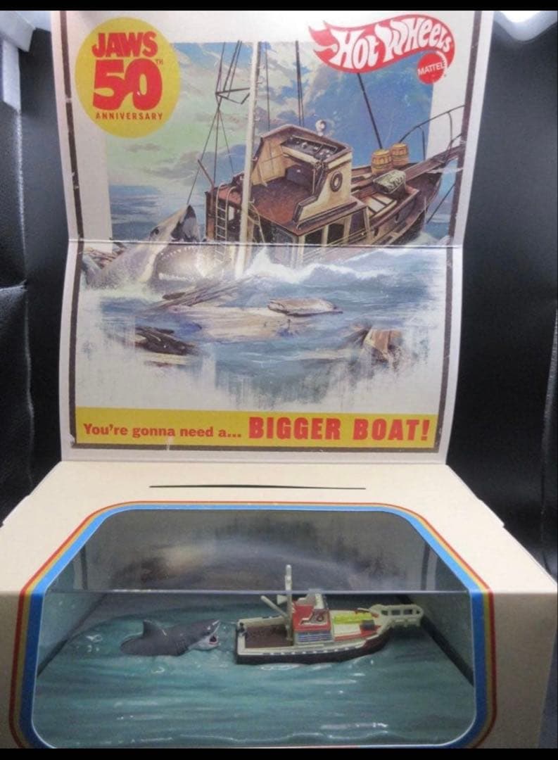 【SDCC限定】JAWS ジョーズHot Wheels 50th映画スピルバーグ