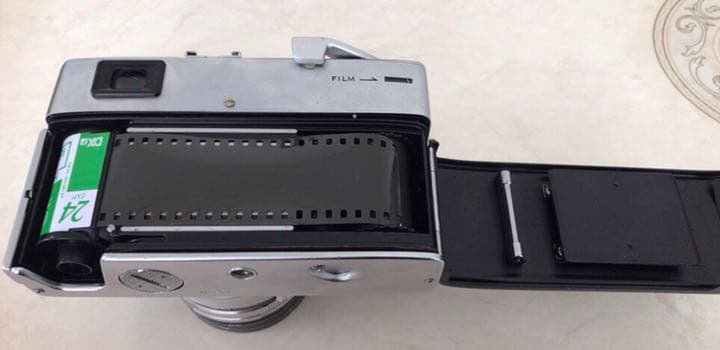 minolta HI-MATIC 7sフィルムカメラ