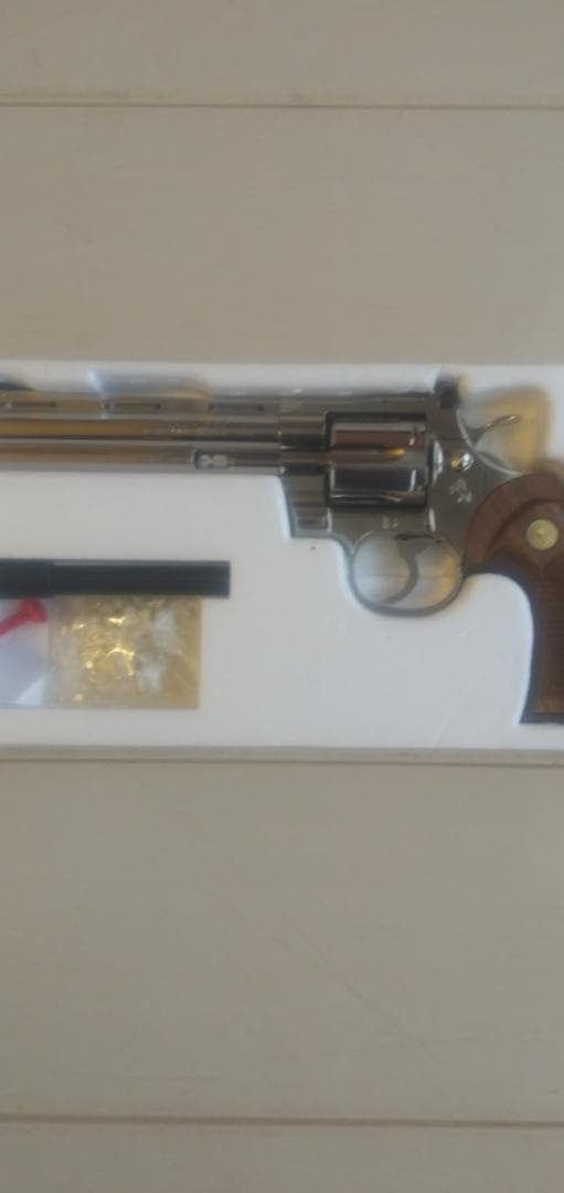 カナカワークス、コルトパイソンRモデル、ガスガン。