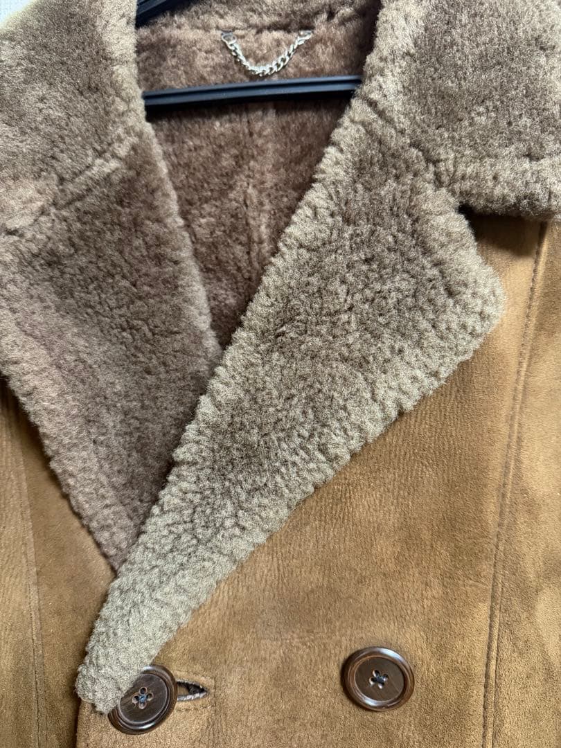 Morlands ムートンコート ダブル ブラウン イギリス製