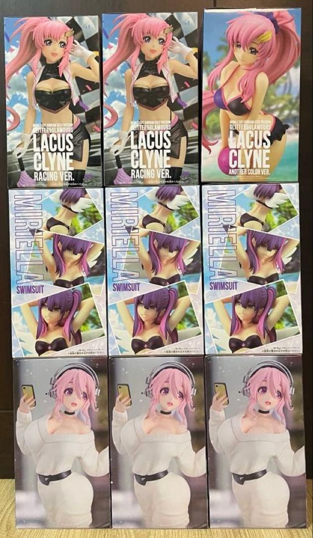 アニメフィギュアまとめ売り9個