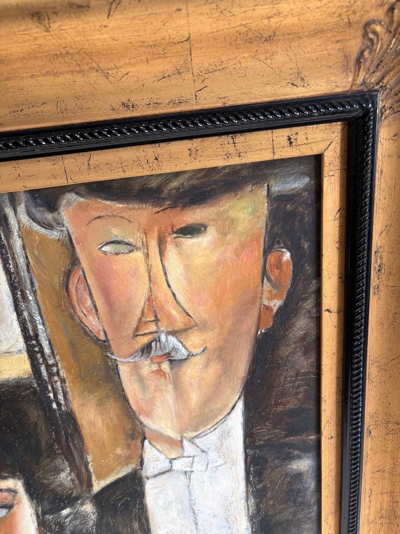 未使用　モディリアーニレプリカ　額縁入り