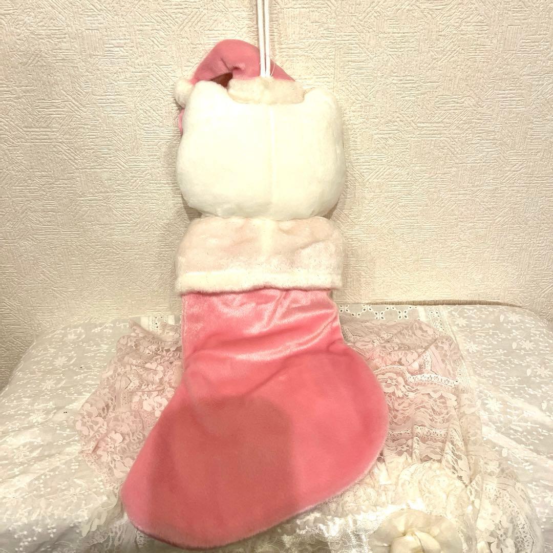 レア‼️ミニサンタキティが付いたビッグキティサンタ くつ下カードタグ付き